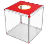 Operitacx Boîte De Loterie Carrée 11.81 Pouces Urne Électorale Polyvalente Pour Collecte De Fonds Tombola Vote Et Jeux De Charité