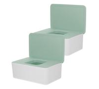 Operitacx Boîte de Rangement 2 Pièces pour Lingettes Humides