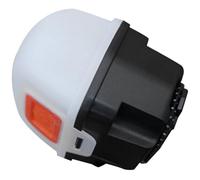 Operitacx Boîte de Rangement Accessoire Multifonction en Plastique pour Lampe Frontale Résistante à l'eau pour Équipement Électronique Mini, Randonnée et Survie en Pleine Nature