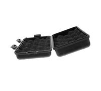 Operitacx Boîte de Rangement Étanche et Antichoc pour Extérieur Petite Mallette Portable Plastique Résistant Coffret de Stockage Hermétique pour Camping et Kit Survie