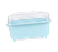 Operitacx Boîte De Rangement pour Couverts Et avec Égouttoir Organisateur De Cuisine Pratique pour Cuillères Fourchettes Et Modèle Multifonctionnel