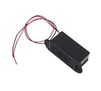 Operitacx Boîtier de Support de Batterie 9 V pour Guitare Basse Active avec Câble de Intégré, Montage Professionnel, Plastique Solide, Compatible Micro Actif, Usage Guitare Basse