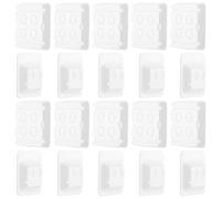 Operitacx Bol Mélangeur Blanc en Polypropylène Léger et Jetable Grilles Multiples, 20 Pièces pour Laboratoires Dentaires et Cabinets Professionnels