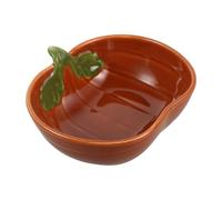 Operitacx Bols en céramique en forme de citrouille : 350 ml/12 oz - Petits ramequins d'automne - Plats à dessert créatifs pour servir soupes, salades, bonbons et en-cas