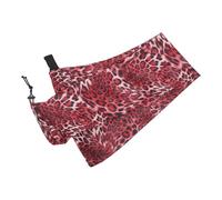 Operitacx Bonnet Cordon de Serrage de Postiche Réglable Rouge en Polyester Ajustement Facile et Rapide, Accessoire Stylé pour Femmes Lors des Matins Chargés