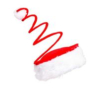 Operitacx Bonnet de Noël Printanier Design Ressort Créatif Confortable en Tissu Peluche Accessoire Adorable pour Décoration de Sapin de Noël