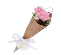 Operitacx Bougie Parfumée Mini de Fleur de Carnation Rose