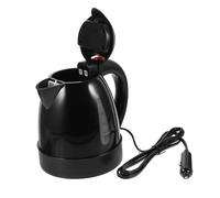 Operitacx Bouilloire Électrique de Voiture 12v 150w 1l en Acier Inoxydable | Double Paroi, Arrêt Automatique et Protection la Surchauffe, Chauffe Rapide pour Voyage Longue Distance