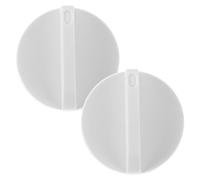 Operitacx Bouton de Commande du Réfrigérateur Abs Blanc, Interrupteur de Régulateur de Température Stable, 2 Pièces pour Congélateur et Réfrigérateur à Domicile ou Supermarché