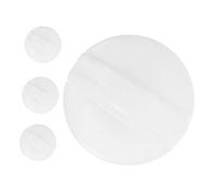Operitacx Bouton de Minuterie pour Machine à Laver Blanc en Plastique, Pack de 4 Pièces Design Dualtub et Fonctionnement Pratique pour Appareils de Buanderie