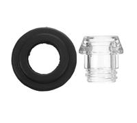 Operitacx Bouton de rechange pour cafetière - Poignée en plastique compatible avec les machines à expresso - Idéal pour la cuisine, les réunions entre amis et les fêtes - Diamètre du filetage :