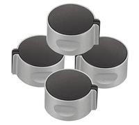 Operitacx Boutons Métalliques Rotation Gauche et Droite à 45 Degrés pour Cuisinière à Gaz Lot de 4 Design Esthétique en Alliage de Zinc pour Réchaud Gaz Camping