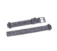 Operitacx Bracelet Montre Toile Grise Foncé de Remplacement pour Montre Compatible avec Fitbit Inspire Hr Élégance et Confort