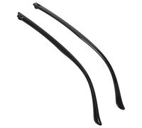Operitacx Branches de Lunettes de Rechange Noires sans Vis Clips de Fixation Rapide en Plastique Léger Compatibles Plupart des Montures de Lunettes Accessoires de Remplacement Pratiques