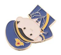 Operitacx Broche de Soldat en Alliage Bleu Unisexe Design Unique pour Veste, Médaille Commémorative pour Événements Commémoratifs