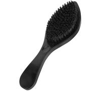 Operitacx Brosse à Barbe Facile à Transporter pour Barbe et Moustache en Bois Poils de Sanglier Noir, Légère et Confortable Votre Paquet