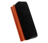 Operitacx Brosse de Nettoyage pour Disques Vinyles Antistatique avec Manche Bois et Tampon Velours Accessoire Vintage pour Nettoyer Stylus et Préserver Qualité Sonore des Platines