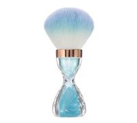 Operitacx Brosse Dépoussiéreuse à Ongles Manche Ergonomique en Plastique, Poils Doux pour Nettoyage Approfondi, Design Portable pour Maisons et Salons de Beauté