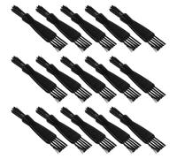 Operitacx Brosses de Nettoyage Design Double Tête Lot de 20 Accessoires Pratiques Plastique Léger et Résistant pour Rasoir Électrique et Tondeuse à Barbe pour Homme