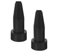 Operitacx Buse de pompe pour distributeur de savon 2 pièces en caoutchouc, compatible flacon distributeur de shampoing, usage hôtel salle de bain, installation simple