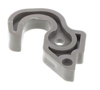 Operitacx Butée de Porte de Réfrigérateur Noire, Crochet de Charnière, Loquet de Fin de Course pour Porte de Congélateur, Accessoire de Remplacement Robuste, Installation Facile Cuisine