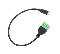 Operitacx Câble Extension USB Type-c Connecteur à Borne à Vis Broches Transfert De Données Rapide Prolongateur USB-c Professionnel pour Usage Informatique