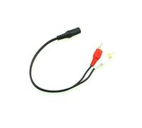 Operitacx Câble Y Audio Femelle vers Mâles avec Connecteurs Plaqués Or Adaptateur Stéréo pour Autoradio et Enceintes Multimédia