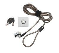 Operitacx Cadenas avec Câble Renforcé de 1,9m pour Ordinateur Portable en Alliage de Zinc Serrure Antivol Multifonction pour PC et Écran LCD, pour Maison et Dortoir