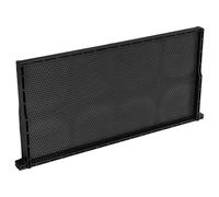 Operitacx Cadre de Ruche Plastique Noir Grand Format Monobloc, Base en Cire Gaufrée Intégrée, Support Apicole Robuste pour Gestion des Ruches et Production de Miel Efficace