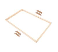 Operitacx Cadre pour Peinture Numérique Kit DIY Détachable Accessoires pour Toiles Art Mural Salon Décoration Châssis Naturel Robuste pour Tableaux Huile et Impressions