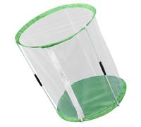 Operitacx Cage D’élevage Maille Respirante Transparente Habitat Sécurisé pour Insectes Observation Facile des Chenilles et Chrysalides Structure Φ