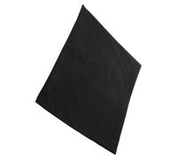 Operitacx Cagoule Intégrale de Cosplay Prison Noire en Oxford, Unisexe | Effet Visage sans Détail, Bords sans Couture, Finition Précise, pour Scènes Créatives et Spectacles