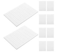 Operitacx Cahier d'exercices d'anglais ligné (10 pièces), pages blanches épaisses résistantes à l'encre, format standard pour les devoirs de vocabulaire en classe, 50 feuilles par