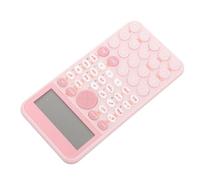 Operitacx Calculatrice Scientifique Rose Fonctionnalités Avancées pour Étudiants Écran LCD Large pour Compétitions Mathématiques Et Comptabilité