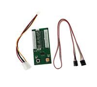 Operitacx Carte de Synchronisation D’Alimentation Multiple pour Boîtier Pc, Circuit à Transistor Haute Performance, Carte PCB, Démarrage Synchronisé 24 Broches
