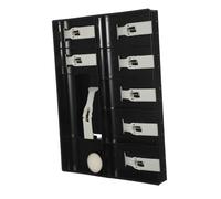 Operitacx Cash Register Drawer Money Organizer Tray With Compartments Plastic Coin Storage Box For Retail Shops And Supermarkets