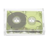 Operitacx Cassette Audio Vierge 40-60, Bande D'enregistrement Haute Fréquence Compatible Mini Magnétophone, Couleur Vert Pomme, pour Interviews, Enregistrements Musicaux et Événements
