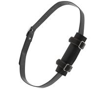 Operitacx Ceinture Médiévale Confortable et Solide Sangle Réglable en Cuir Noir pour Fourreau de Sabre pour Cosplay et Occasions Costumées