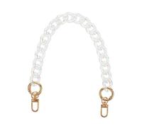 Operitacx Chaîne de Téléphone Portable Acrylique Colorée avec Boucle Ab Bracelet DIY pour Décoration et Accessoire Pochette Téléphone Chaîne Pratique et Résistante pour Personnaliser Coque