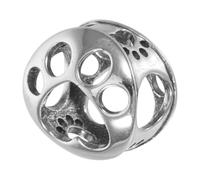 Operitacx Charm Sterling Forme de Patte de Chien pour Bracelets et Colliers Diy Accessoire de Bijoux Animaliers Design Unique pour Amateurs Animaux et Projets de Bijoux Personnalisés