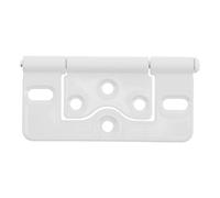 Operitacx Charnières de Porte 3 Pouces en Fer Blanc, Charnières à Dégagement Rapide, Fixation Directe sans Encastrement, Adaptées Portes Intérieures et Extérieures, Installation Facile,