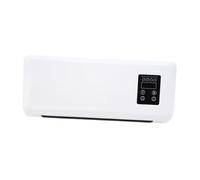 Operitacx Chauffage Mural Salle De Bain Radiateur Soufflant ÉLectrique 2 En 1 Chauffage Rapide Et Climatiseur Mural Portable Avec Protection Anti-Surchauffe