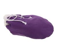 Operitacx Chaussette de Plâtre pour Pied et Jambe, Ajustable, Chaude | Flanelle, Forme Pied, pour Fractures Jambe ou Pied, Usage par Temps Froid, Couleur Pourpre