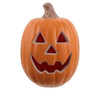 Operitacx Citrouille Lumineuse d'halloween | Lanterne Jack O'Lantern effrayante en Plastique | Décoration Lumineuse LED Citrouille pour l'extérieur | Accessoires et Cadeaux pour Une