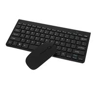 Operitacx Clavier Souris sans Fil Silencieux Combo Multimédia Portable sans Installation Réception Stable Jusqu pour Pc Et Bureau