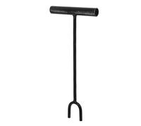 Operitacx Clé à Vanne d'Arrêt d'Eau en Fer 30 CM, Fourche U 8 MM, Outil Multifonction pour Compteur d'Eau, Robinet, Radiateur et Puits - Clé Utilitaire pour Fermeture Facile