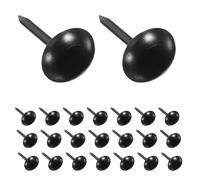 Operitacx Clous de Tapissier Décoratifs en Fer Noir 13Mm X 7Mm, Lot de 500 Pièces pour Meubles et Tapisserie, Punaises Vintage pour Décoration Intérieure et Restauration de Meubles Anciens