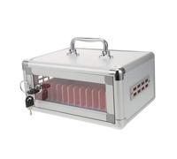 Operitacx Coffre Fort pour Telephone Portable Support de téléphone Portable Stockage de téléphonie Mobile Alliage d'aluminium