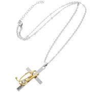 Operitacx Collier D'auscultation Créatif en Alliage Or, Longueur Réglable, Confortable Port Prolongé, Présent de Graduation pour Infirmières et Étudiants en Médecine