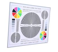 Operitacx Color Wheel Chart Lens for Camera Lens Calibration System Test Accessories Sturdy Design for Indoor and Outdoor CCTV Installation and Focus Adjustment